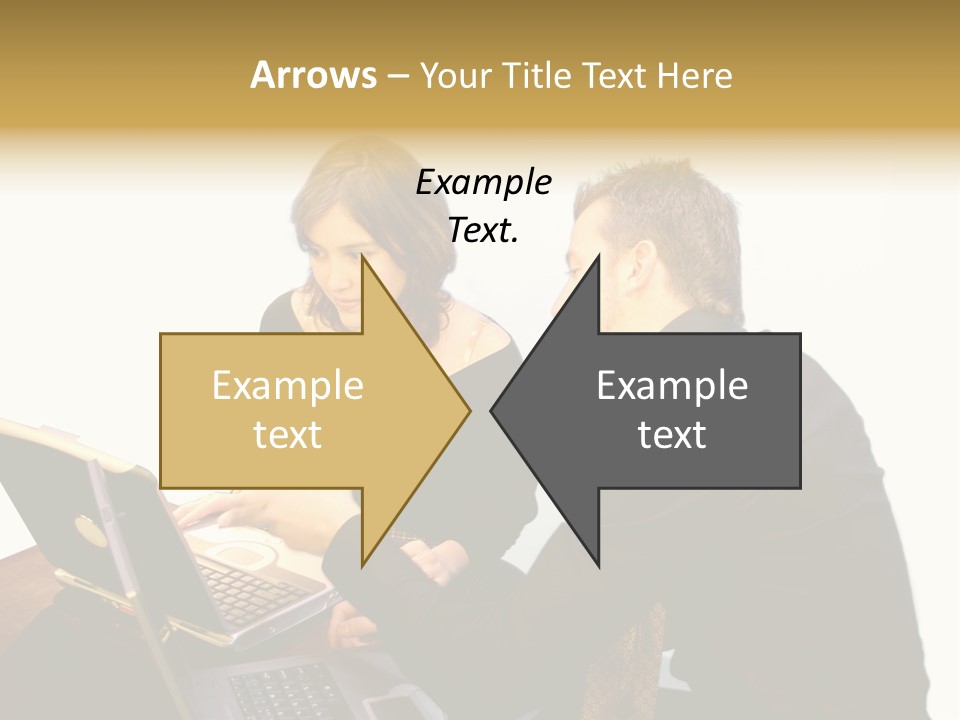 Business Couple PowerPoint Template