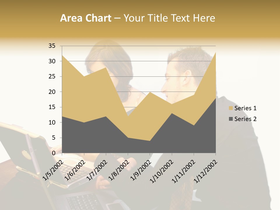 Business Couple PowerPoint Template
