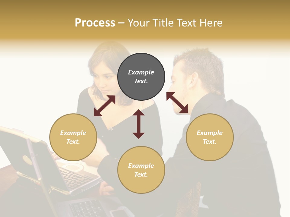 Business Couple PowerPoint Template