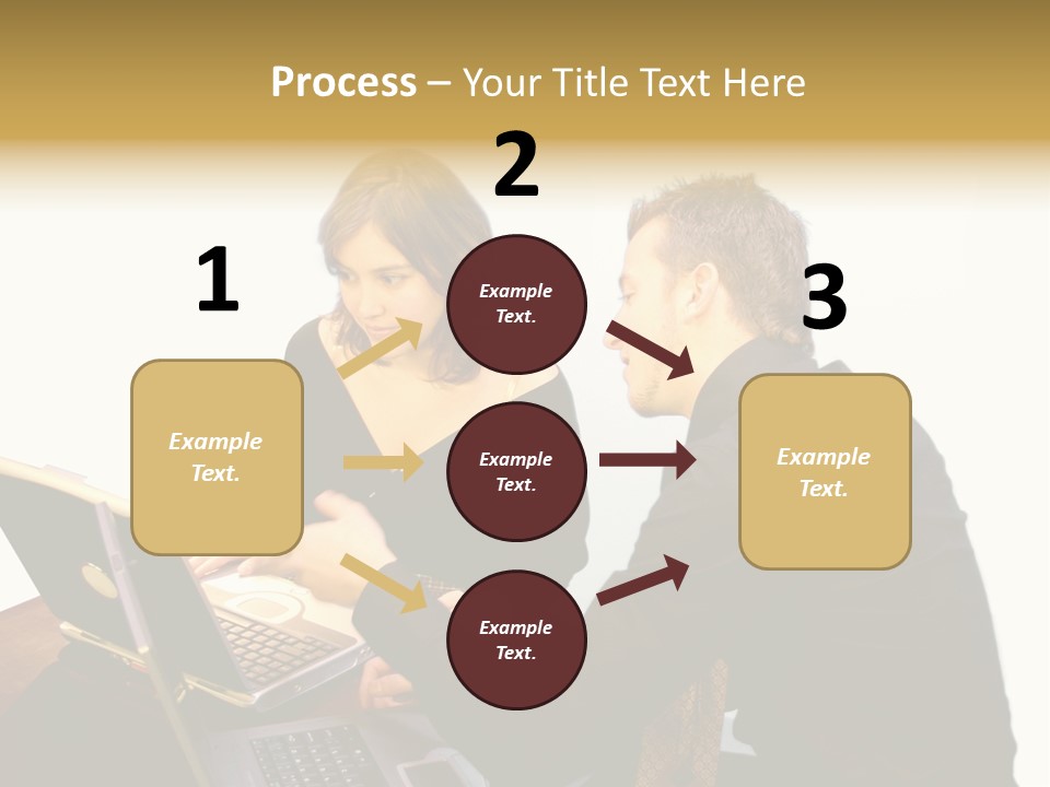Business Couple PowerPoint Template