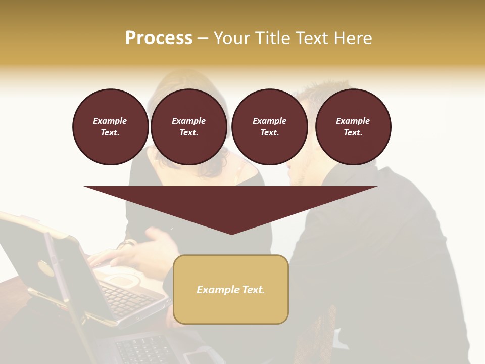 Business Couple PowerPoint Template