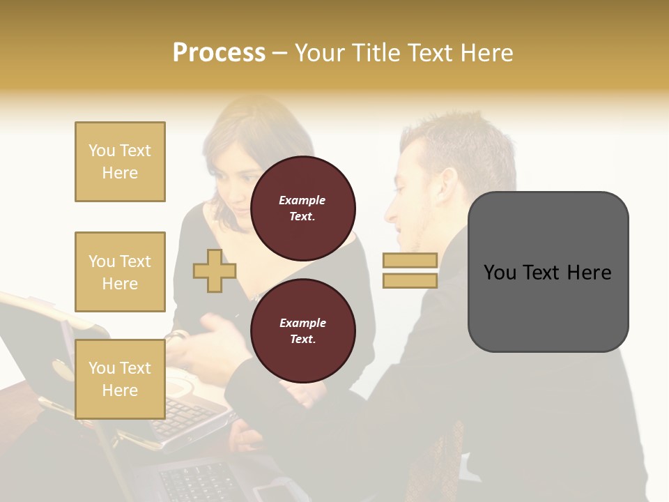 Business Couple PowerPoint Template