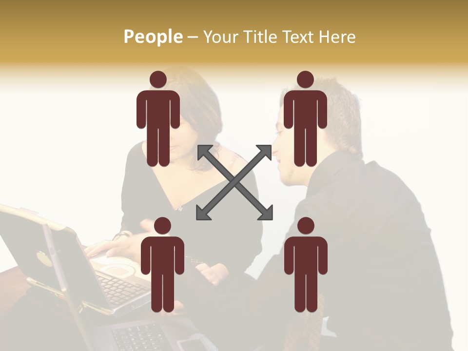 Business Couple PowerPoint Template