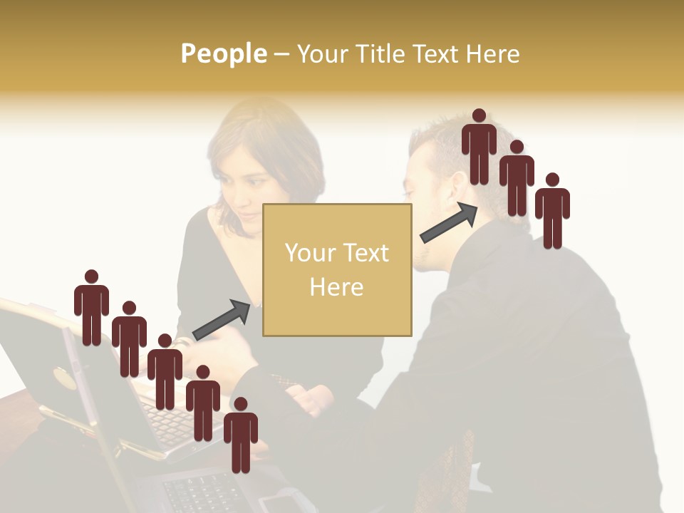 Business Couple PowerPoint Template