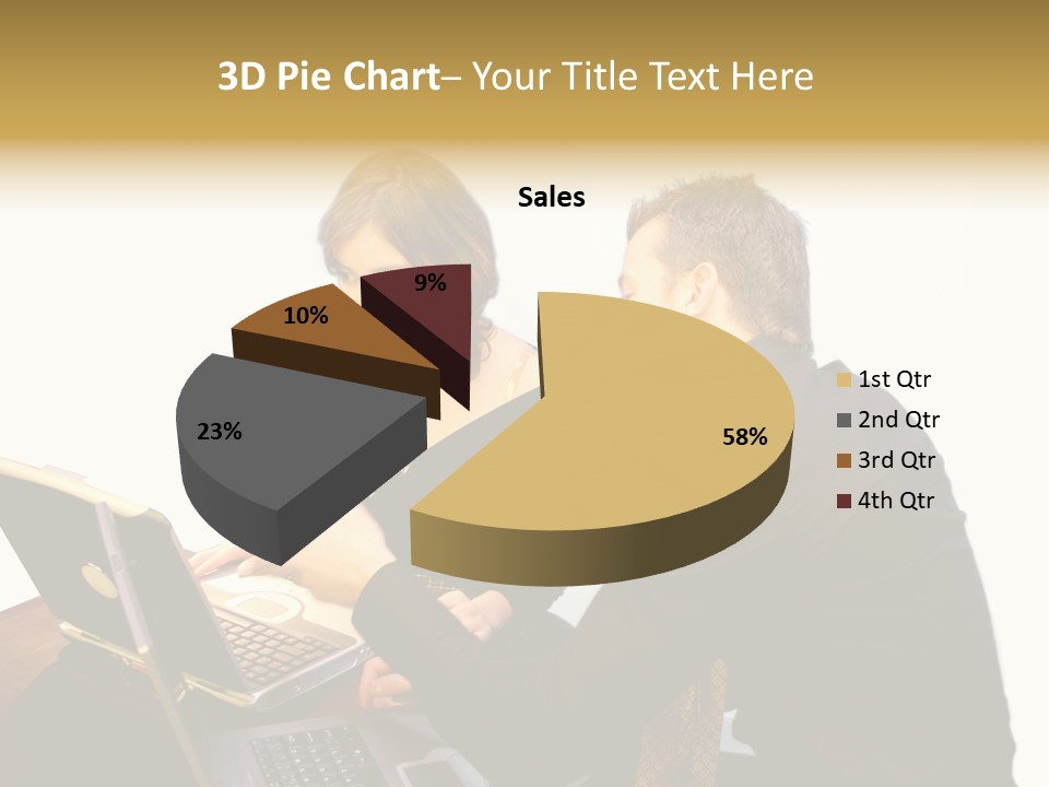 Business Couple PowerPoint Template
