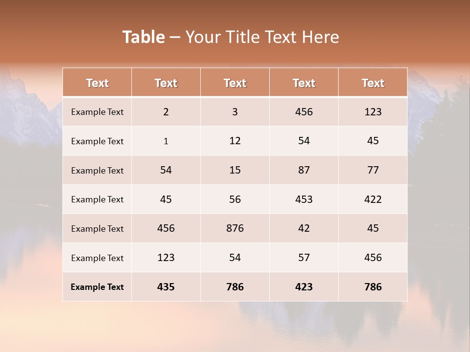 Mount Moran Reflectin In The Snake River At Oxbow Bend, Grand Teton National Park, Wyoming. PowerPoint Template
