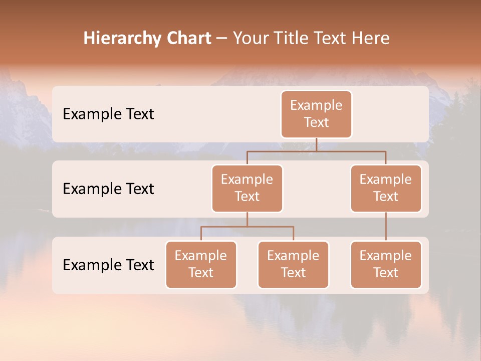 Mount Moran Reflectin In The Snake River At Oxbow Bend, Grand Teton National Park, Wyoming. PowerPoint Template