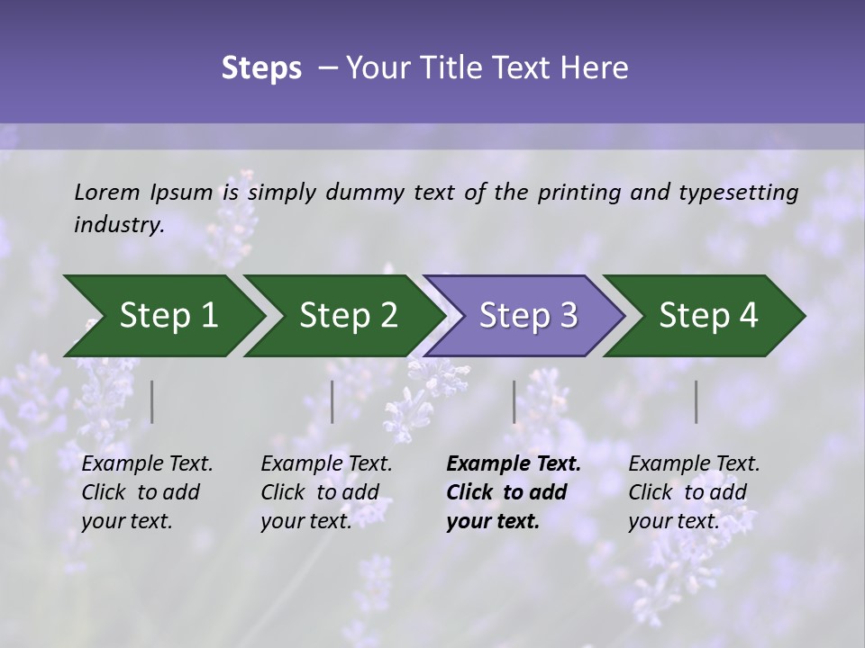 Lavender PowerPoint Template
