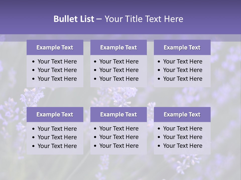 Lavender PowerPoint Template