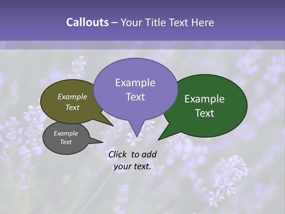 Lavender PowerPoint Template
