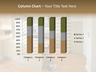 Colour Image Kitchen In Newly Restored Rebuilt House Work Surfaces PowerPoint Template