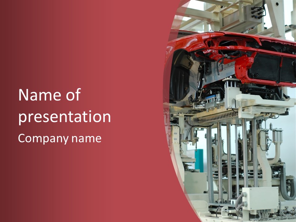 Car Manufacturing PowerPoint Template