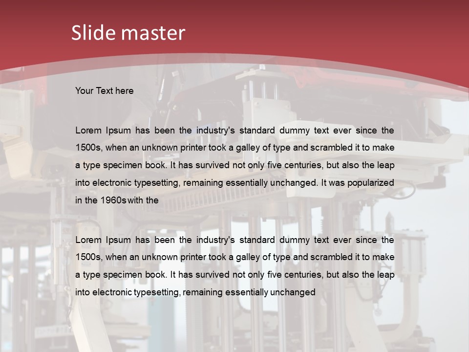 Car Manufacturing PowerPoint Template