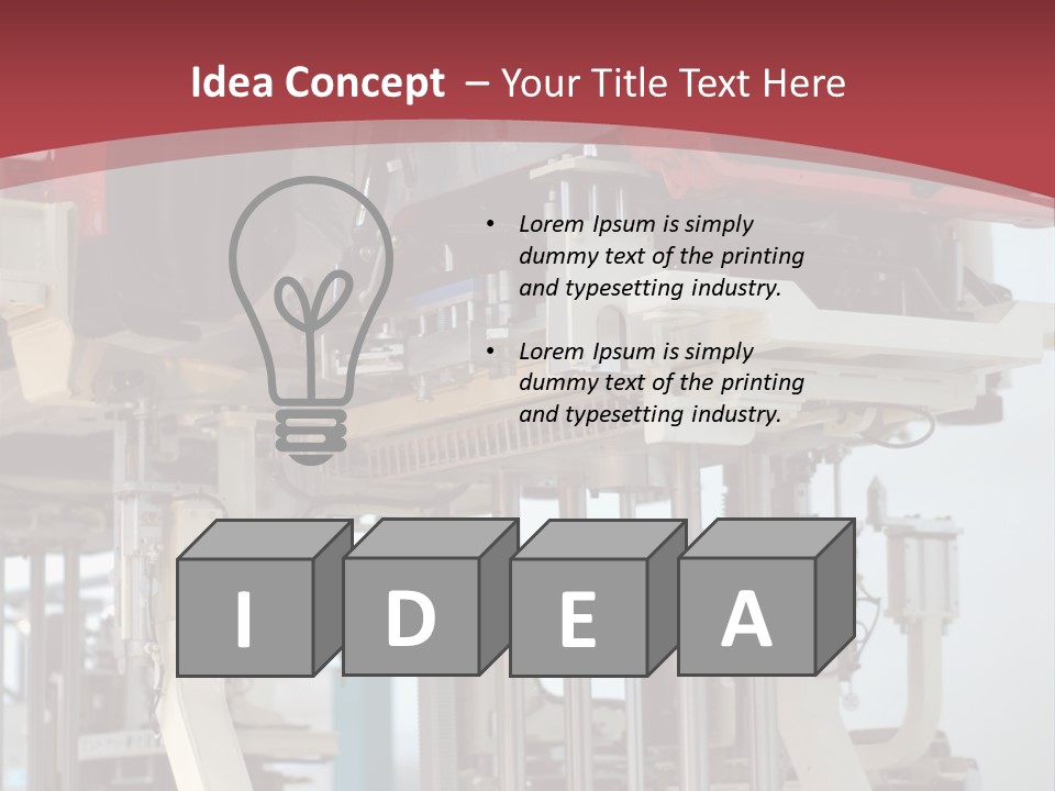 Car Manufacturing PowerPoint Template