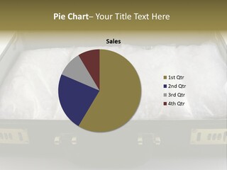 Packets Of Crack Cocaine In A Briefcase PowerPoint Template