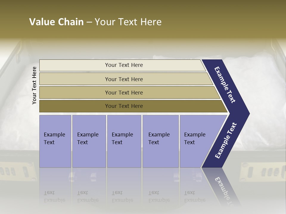 Packets Of Crack Cocaine In A Briefcase PowerPoint Template