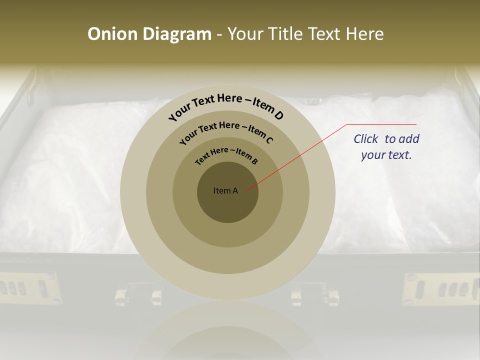 Packets Of Crack Cocaine In A Briefcase PowerPoint Template
