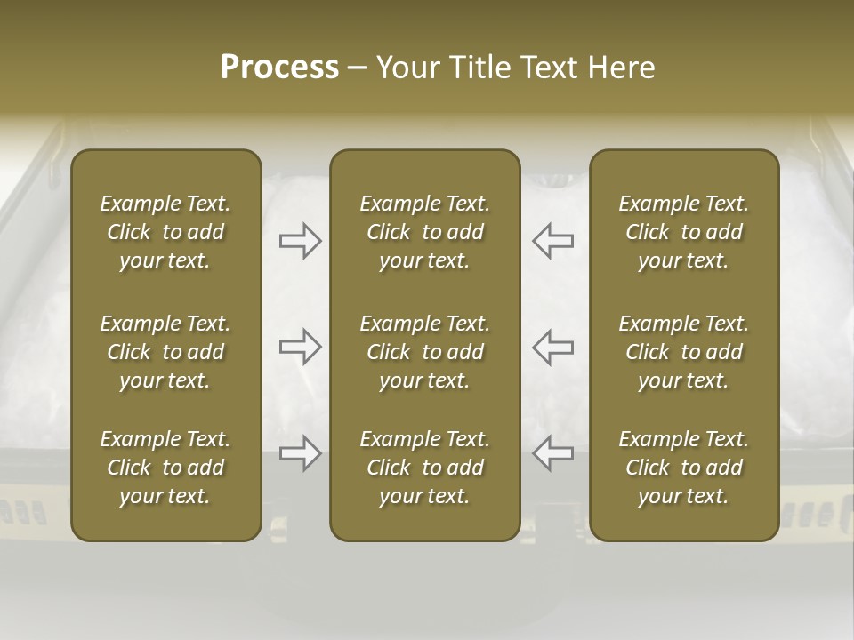 Packets Of Crack Cocaine In A Briefcase PowerPoint Template