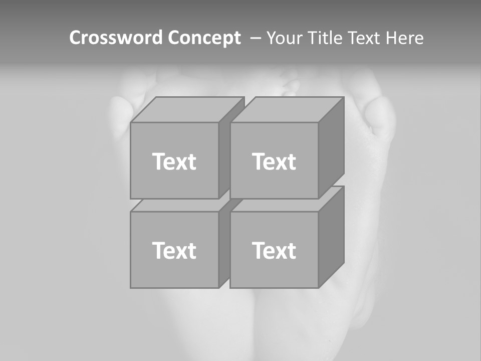 Dads And Baby Feet PowerPoint Template