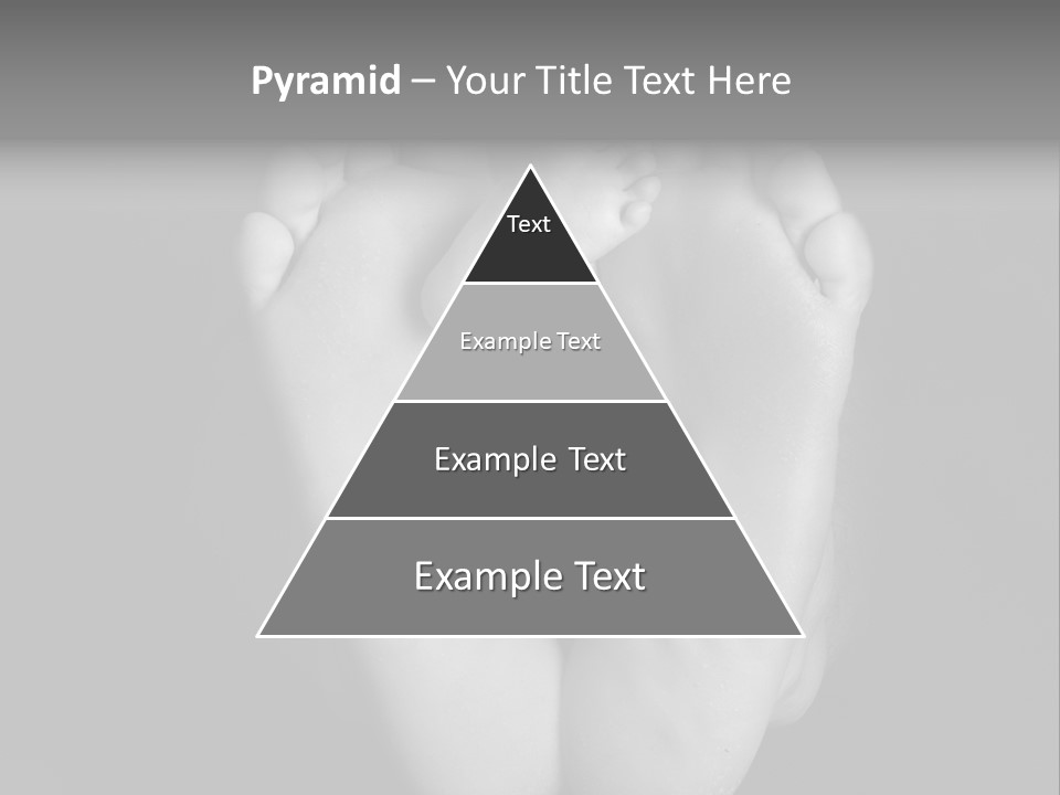 Dads And Baby Feet PowerPoint Template