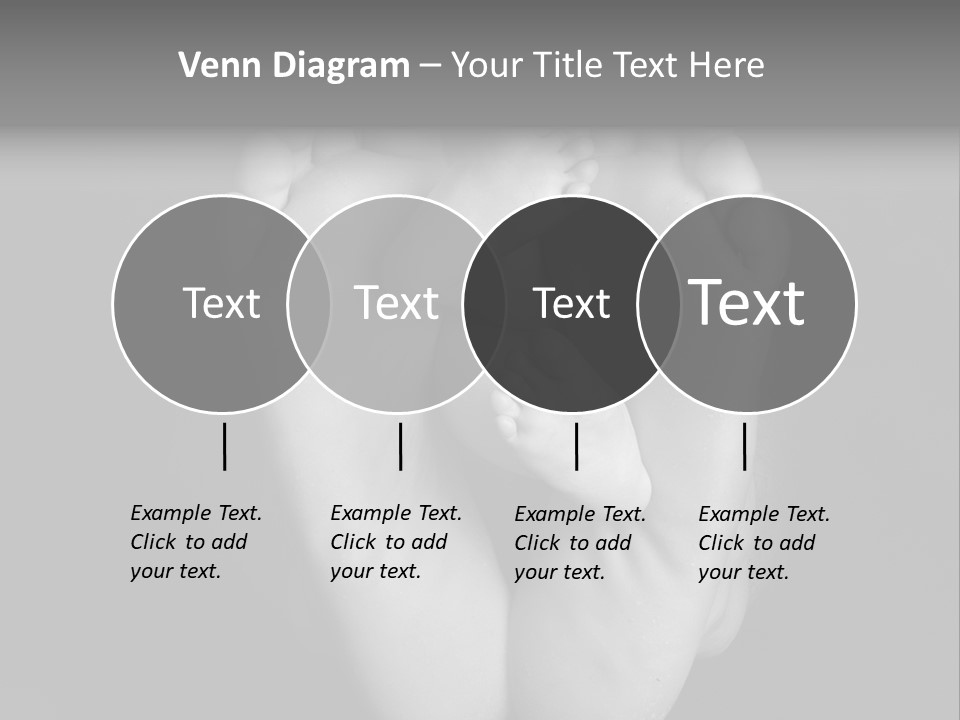 Dads And Baby Feet PowerPoint Template