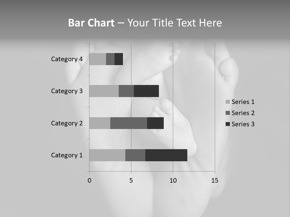 Dads And Baby Feet PowerPoint Template