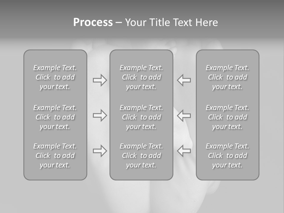 Dads And Baby Feet PowerPoint Template