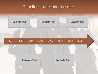 An Attractive Team Of Diverse Business People At Company Office Building PowerPoint Template
