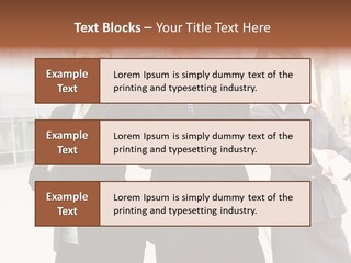 An Attractive Team Of Diverse Business People At Company Office Building PowerPoint Template