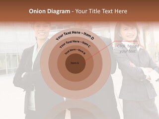 An Attractive Team Of Diverse Business People At Company Office Building PowerPoint Template