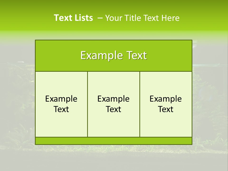 A Fish Tank Filled With Lots Of Green Plants PowerPoint Template