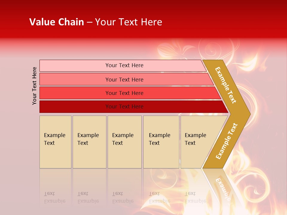 Blazing Flower PowerPoint Template