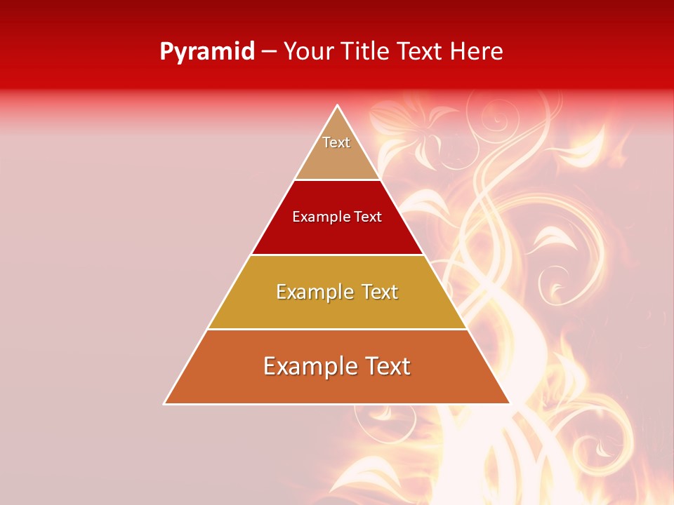 Blazing Flower PowerPoint Template