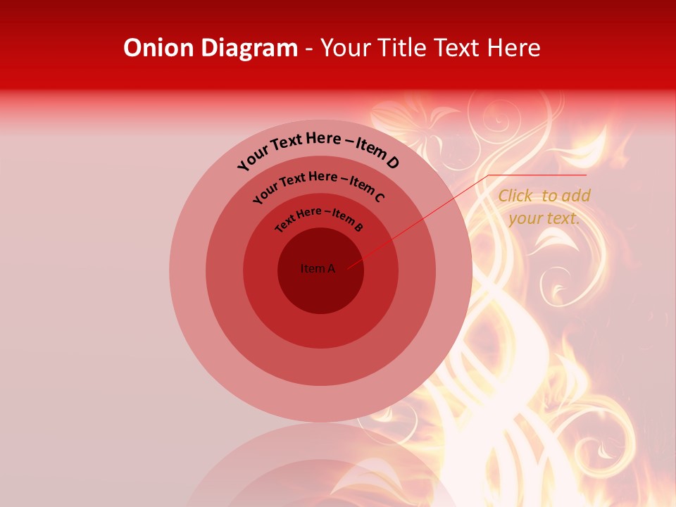 Blazing Flower PowerPoint Template