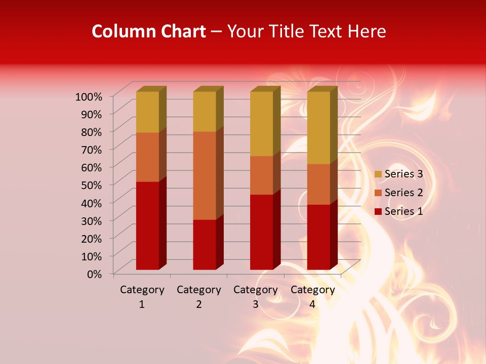 Blazing Flower PowerPoint Template