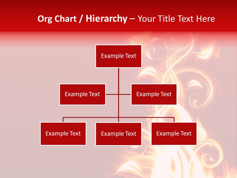 Blazing Flower PowerPoint Template