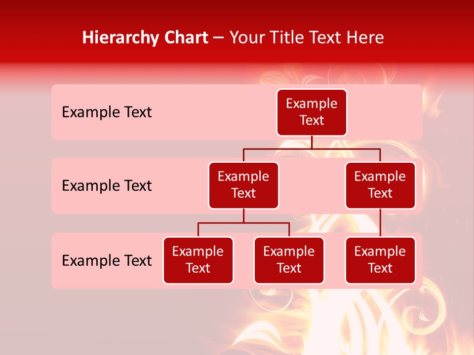 Blazing Flower PowerPoint Template