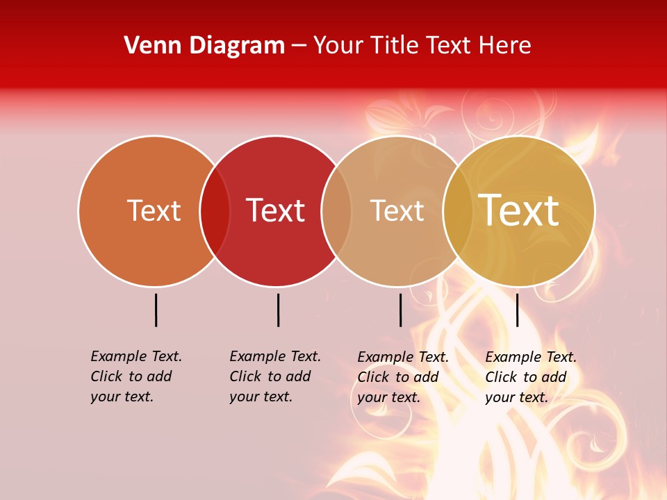 Blazing Flower PowerPoint Template
