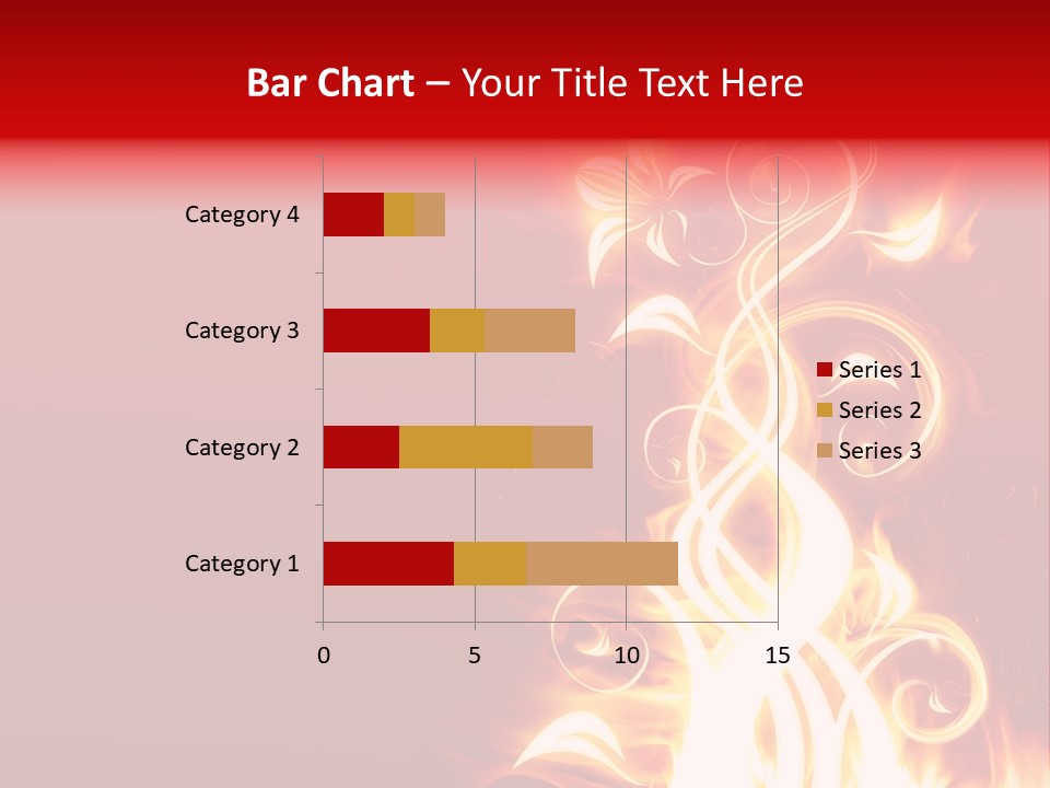 Blazing Flower PowerPoint Template