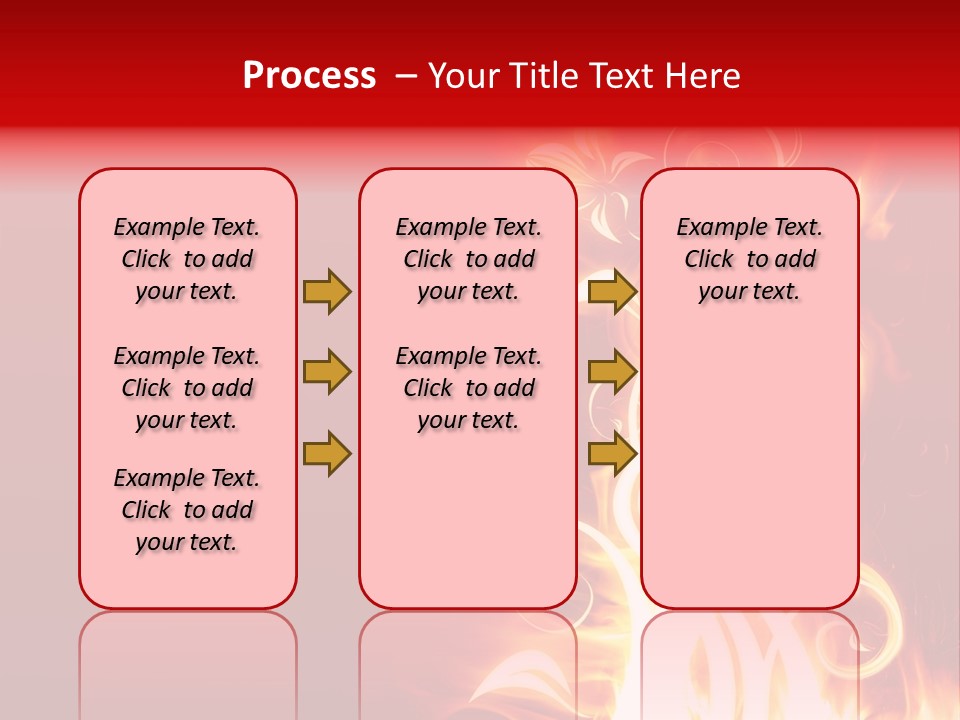 Blazing Flower PowerPoint Template