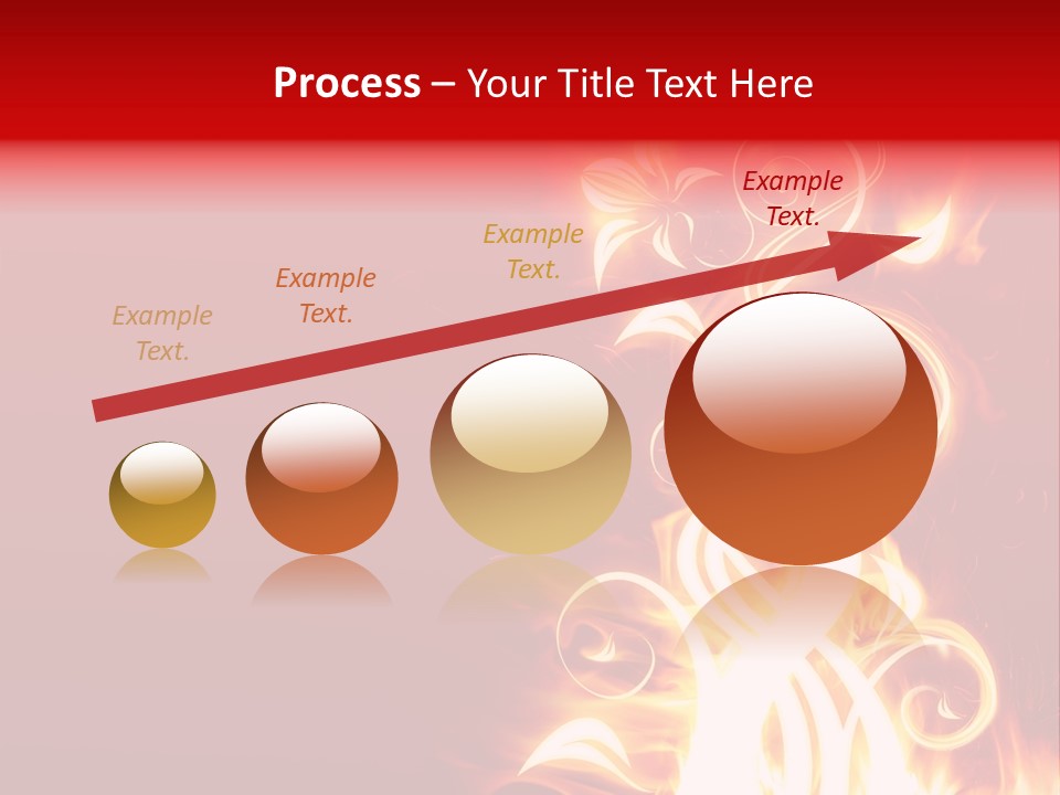 Blazing Flower PowerPoint Template