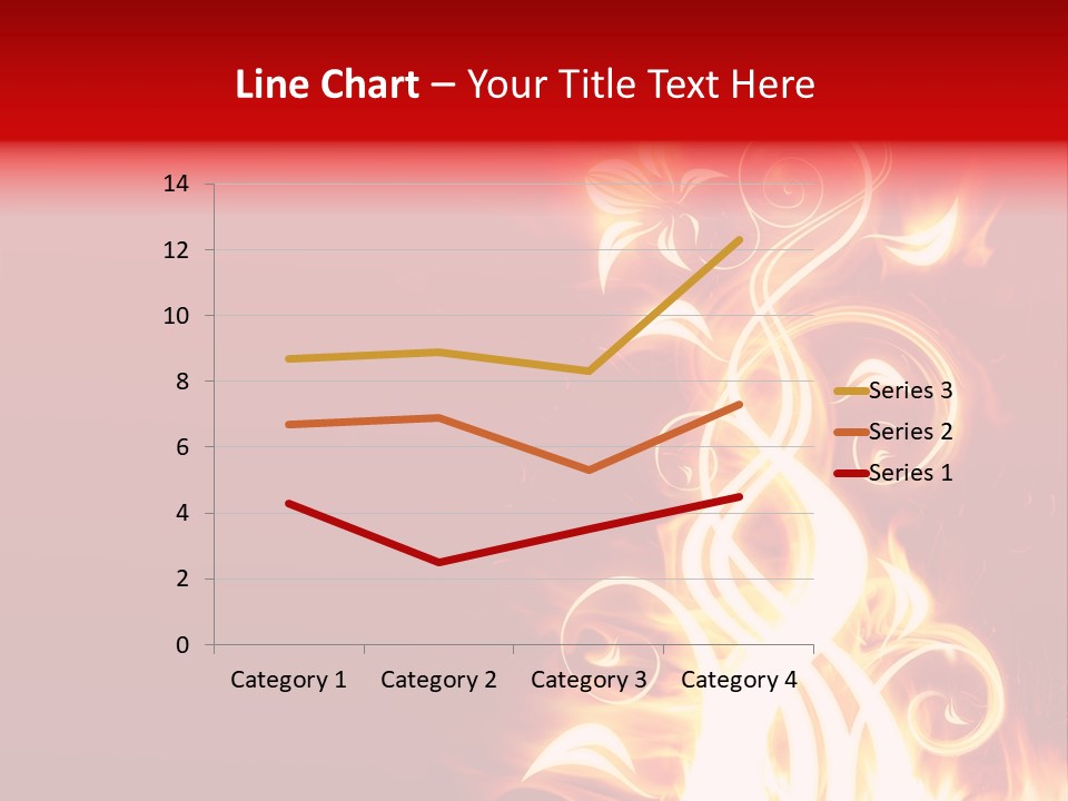 Blazing Flower PowerPoint Template