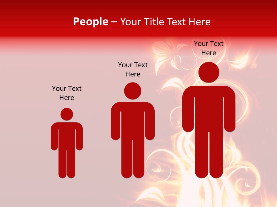 Blazing Flower PowerPoint Template