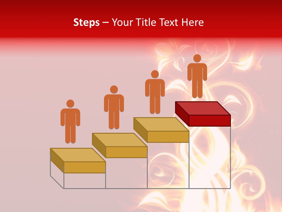 Blazing Flower PowerPoint Template