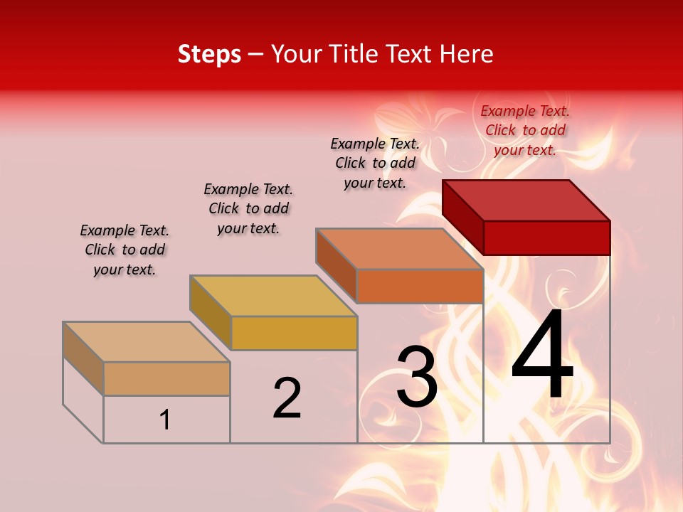 Blazing Flower PowerPoint Template