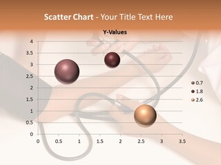 Patient Is Being Observed By Doctor - Measuring Blood Pressure PowerPoint Template