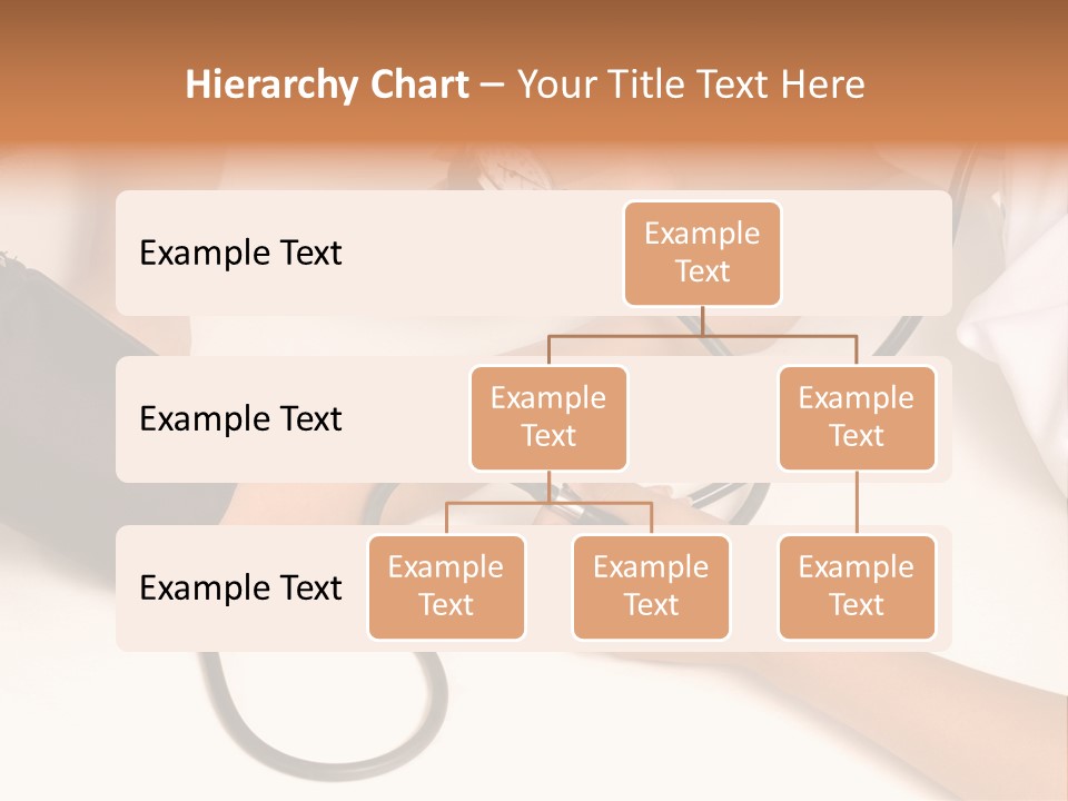 Patient Is Being Observed By Doctor - Measuring Blood Pressure PowerPoint Template