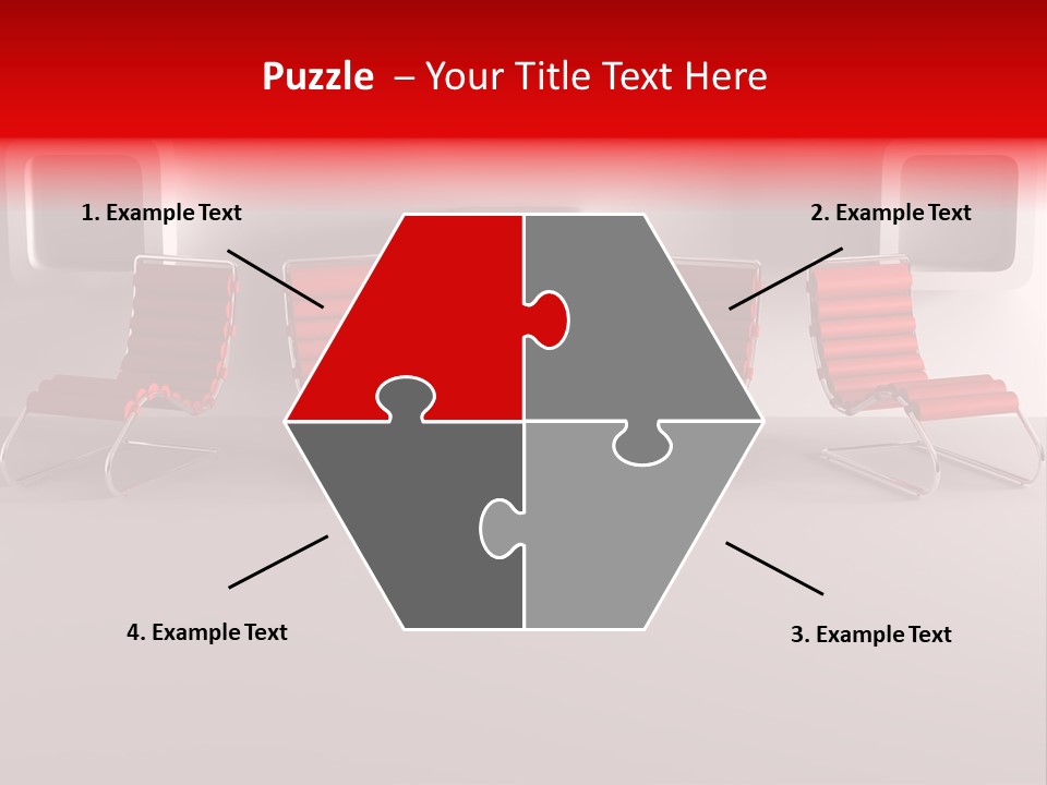 Luxury Apartment Exterior With Blue Sky Background PowerPoint Template