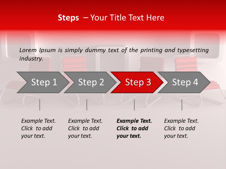 Luxury Apartment Exterior With Blue Sky Background PowerPoint Template