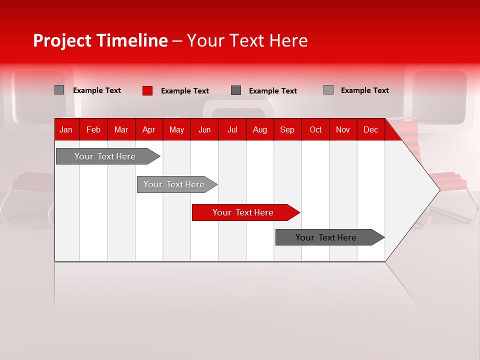 Luxury Apartment Exterior With Blue Sky Background PowerPoint Template